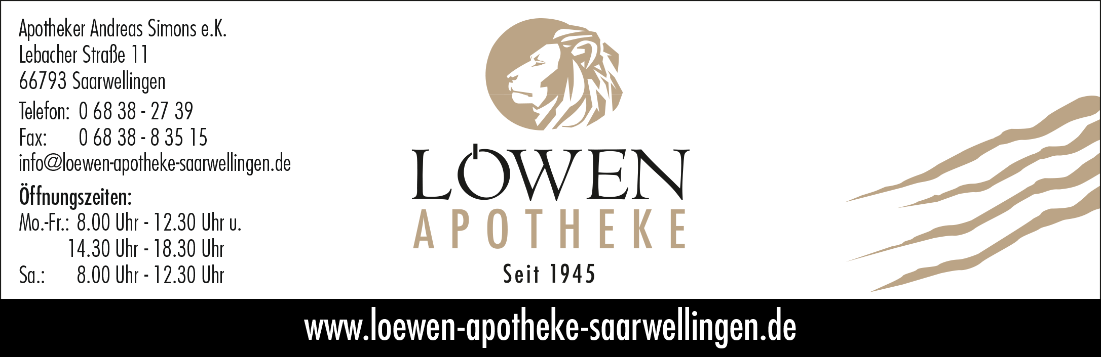 Löwen Apotheke Banner
