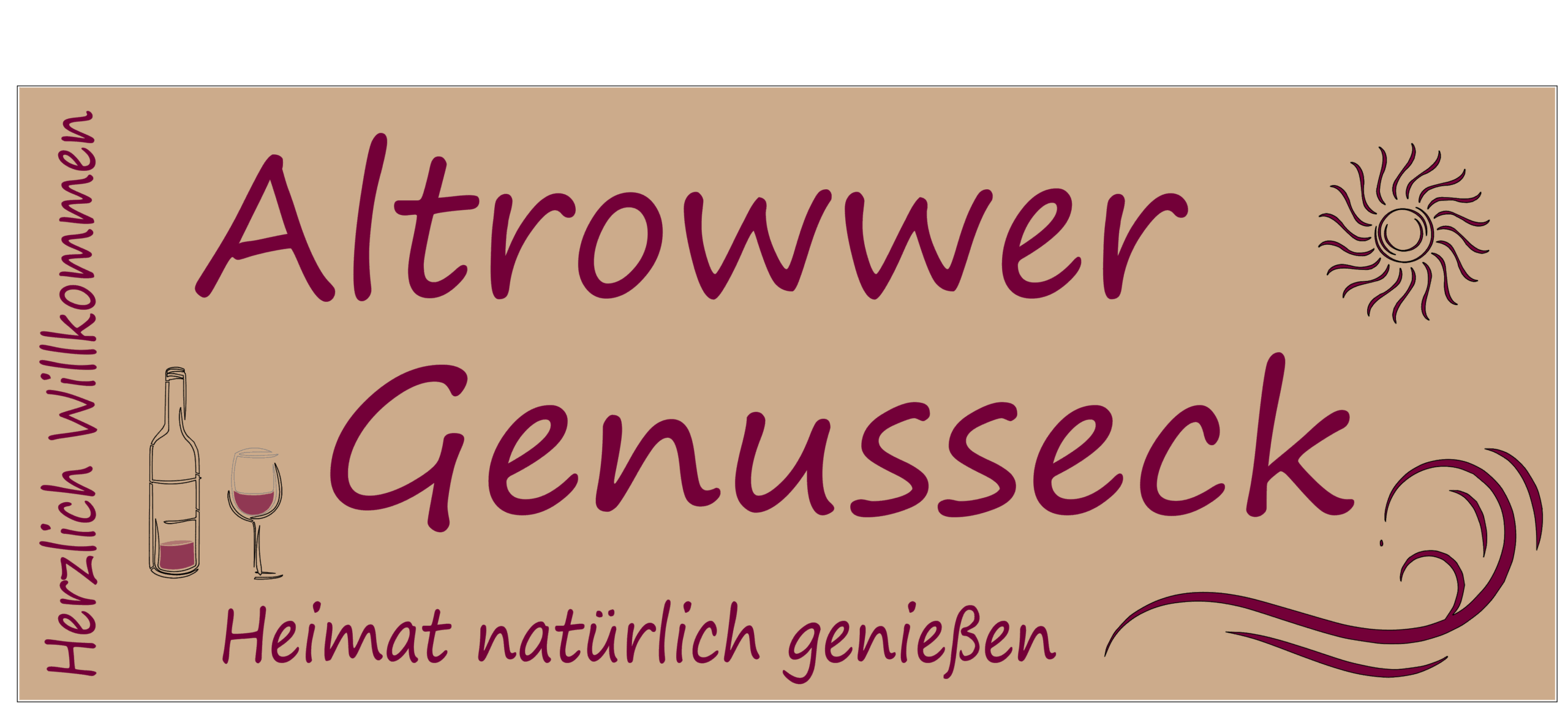Altrowwwer Genusseck Banner
